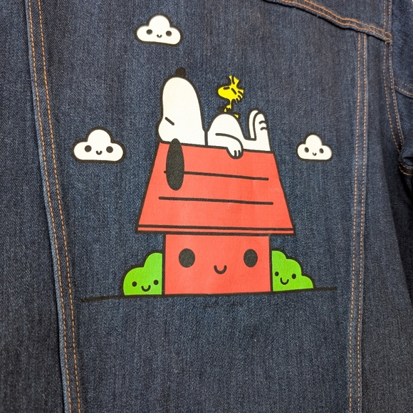 Peanuts Limited Edition Snoopy Sam & Tury Denim Jacket Small - Picture 6 of 6